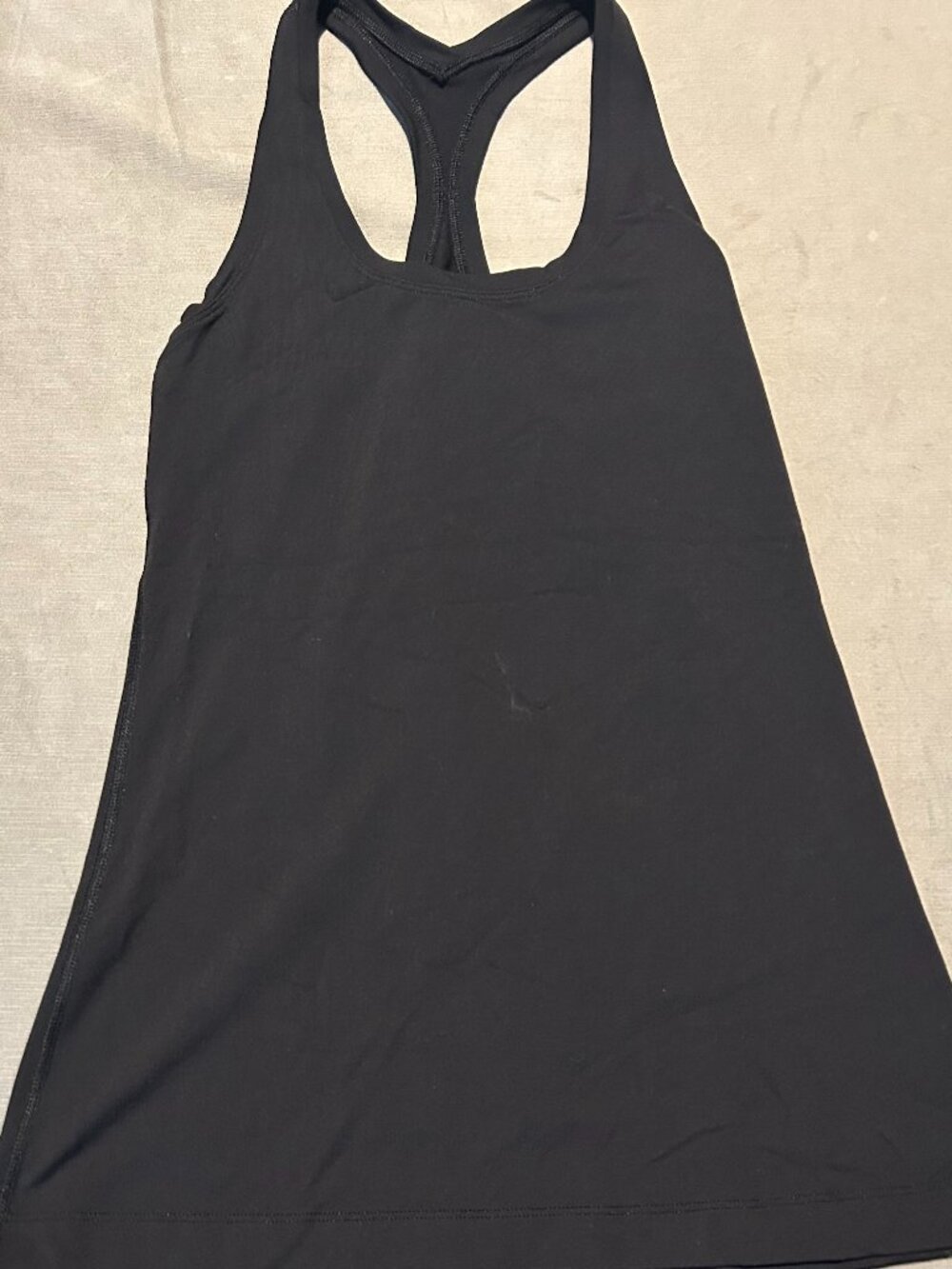 LULULEMON Cool Racerback Tank Top *Nulu Black Size 4